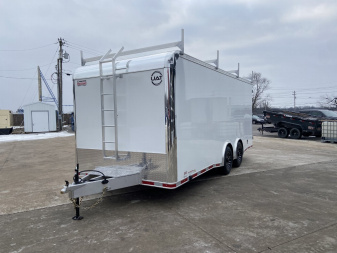 New United UAT 8.5x20 Aluminum Contractor/Tool Crib Trailer