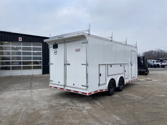 New United UAT 8.5x20 Aluminum Contractor/Tool Crib Trailer