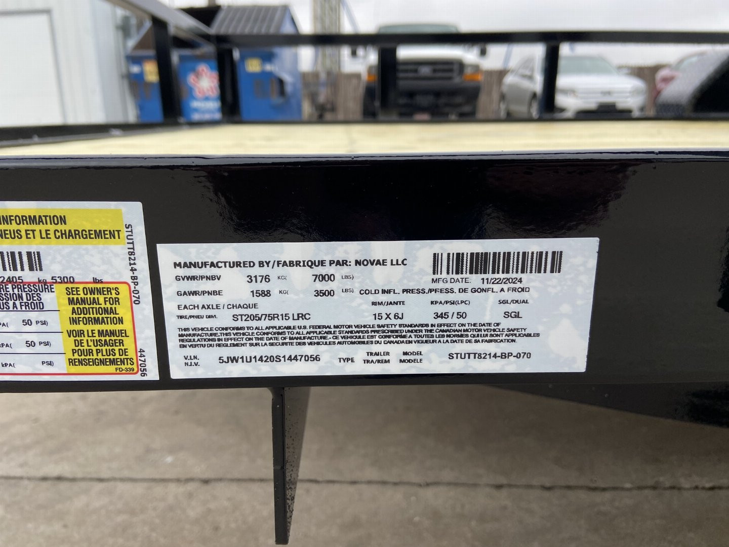 New Sure-Trac 7x14 Tube Top Utility Trailer