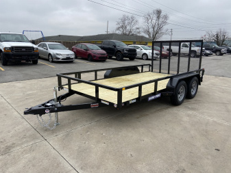 New Sure-Trac 7x14 Tube Top Utility Trailer