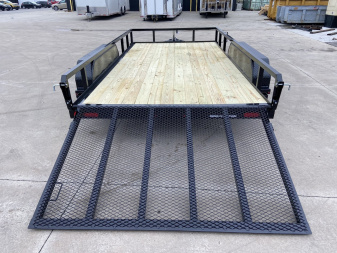 New Sure-Trac 7x14 Tube Top Utility Trailer