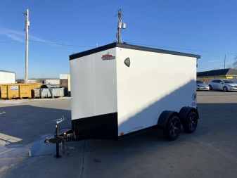 New United UJ 6x12 V-Nose Enclosed Cargo Trailer