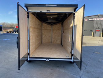 New United UJ 6x12 V-Nose Enclosed Cargo Trailer