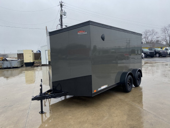 New United UJ-S 7x14 V-Nose Enclosed Cargo Trailer