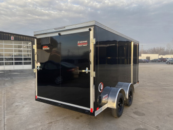New United UJ-S 7x14 V-Nose Enclosed Cargo Trailer