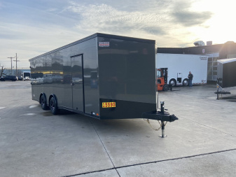 New United CLAV 8.5x27 V-Nose Enclosed Cargo/Racing Trailer