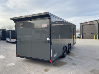 New United CLAV 8.5x27 V-Nose Enclosed Cargo/Racing Trailer