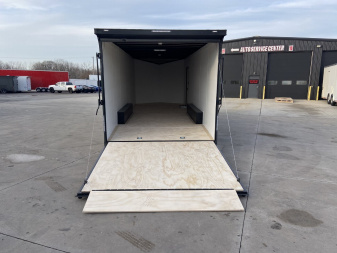 New United CLAV 8.5x27 V-Nose Enclosed Cargo/Racing Trailer