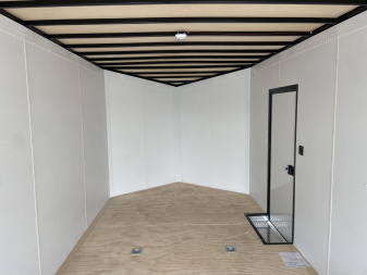 New United CLAV 8.5x27 V-Nose Enclosed Cargo/Racing Trailer