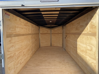 New United UJ-S 7x16 V-Nose Enclosed Cargo Trailer