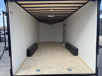 New United CLAV 8.5x23 V-Nose Enclosed Cargo Trailer
