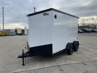 New United UJ 7x12 V-Nose Enclosed Cargo Trailer