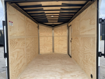 New United UJ 7x12 V-Nose Enclosed Cargo Trailer