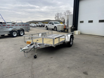 New Sure-Trac 6x10 Aluminum Tube-Top Utility Trailer