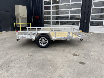 New Sure-Trac 6x10 Aluminum Tube-Top Utility Trailer