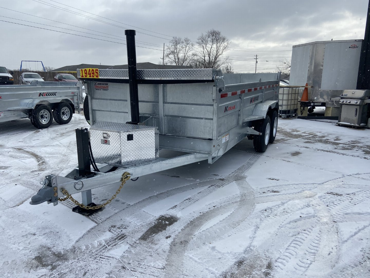 New K-Trail 82"x16' Dump Trailer