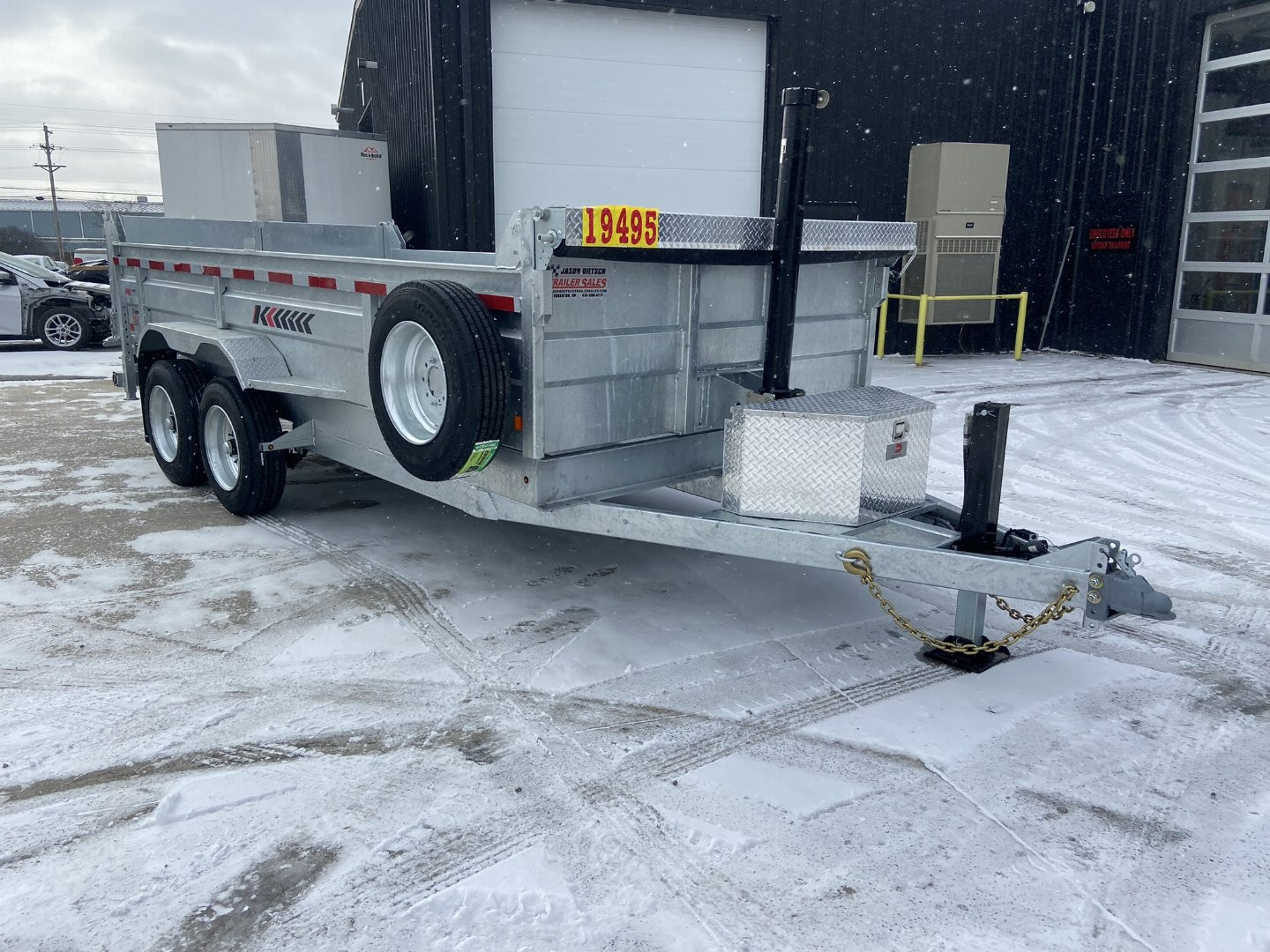 New K-Trail 82"x16' Dump Trailer