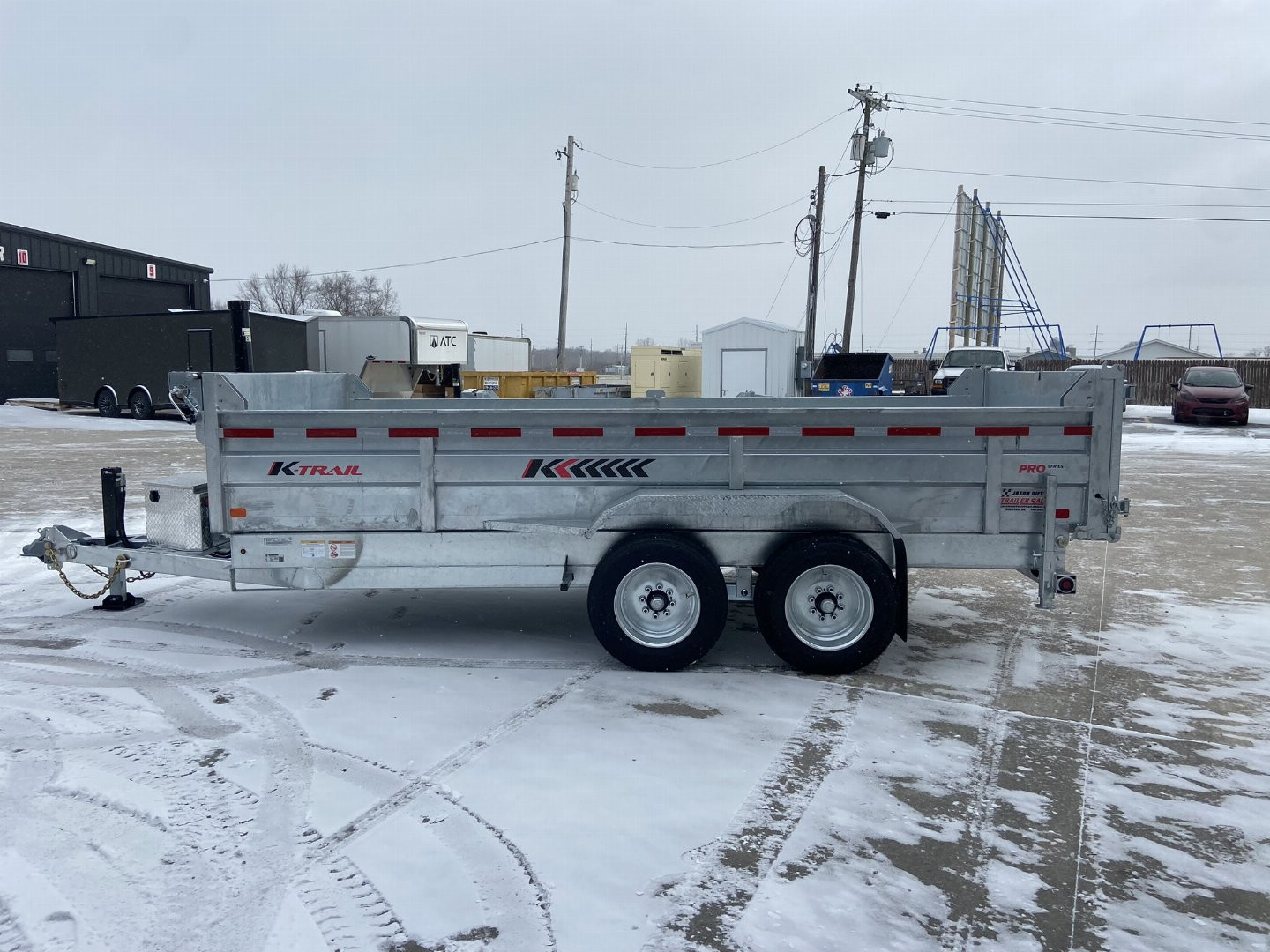 New K-Trail 82"x16' Dump Trailer