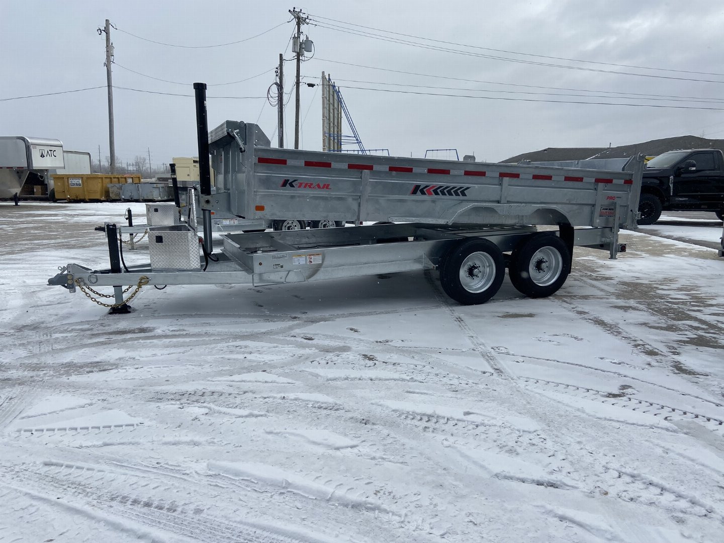 New K-Trail 82"x16' Dump Trailer