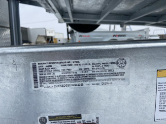 New K-Trail 82"x16' Dump Trailer