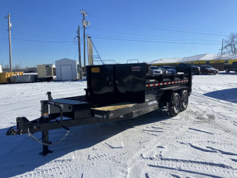 New Sure-Trac 82"x12' (+4) Scissor Dump Trailer