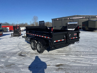 New Sure-Trac 82"x12' (+4) Scissor Dump Trailer