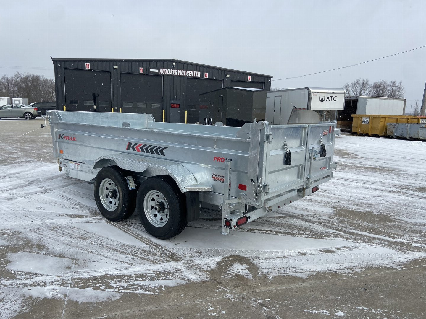 New K-Trail 6x12 Dump Trailer