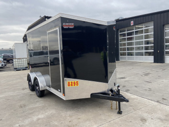 New United UJ 7x12 V-Nose Enclosed Cargo Trailer