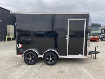 New United UJ 7x12 V-Nose Enclosed Cargo Trailer