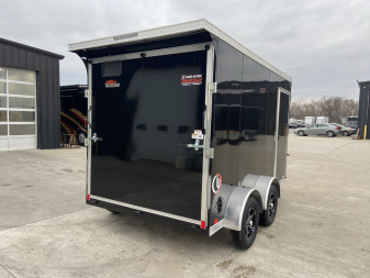 New United UJ 7x12 V-Nose Enclosed Cargo Trailer