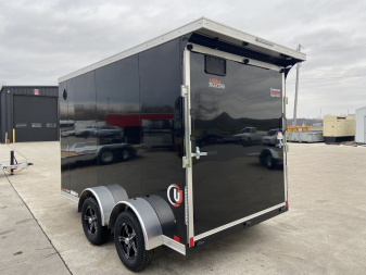 New United UJ 7x12 V-Nose Enclosed Cargo Trailer