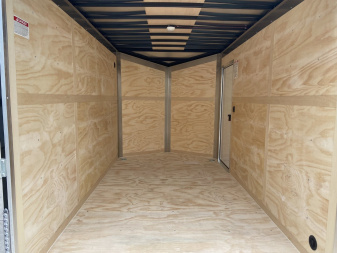 New United UJ 7x12 V-Nose Enclosed Cargo Trailer