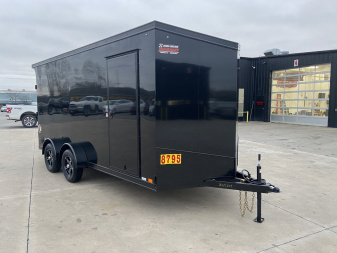 New United UJ 7x16 V-Nose Enclosed Cargo Trailer