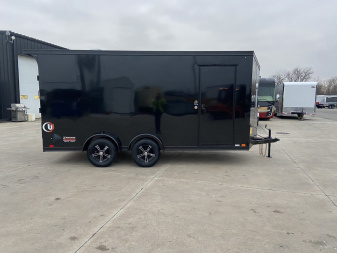 New United UJ 7x16 V-Nose Enclosed Cargo Trailer