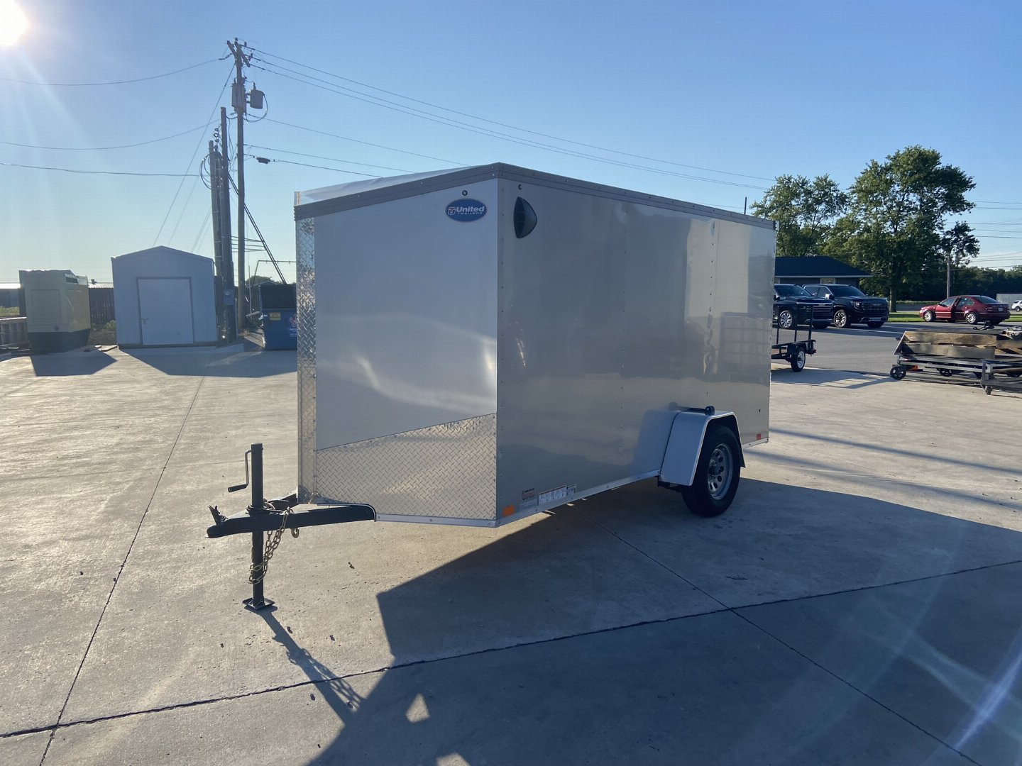 Used United XLV 6x12 Enclosed Cargo Trailer