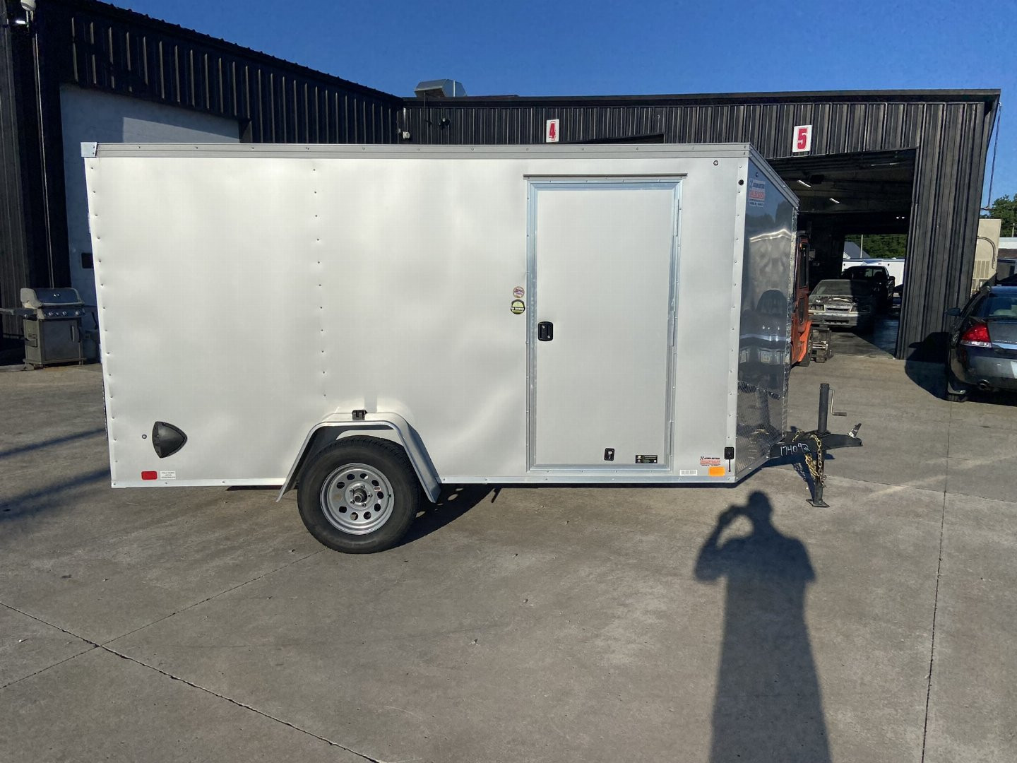 Used United XLV 6x12 Enclosed Cargo Trailer