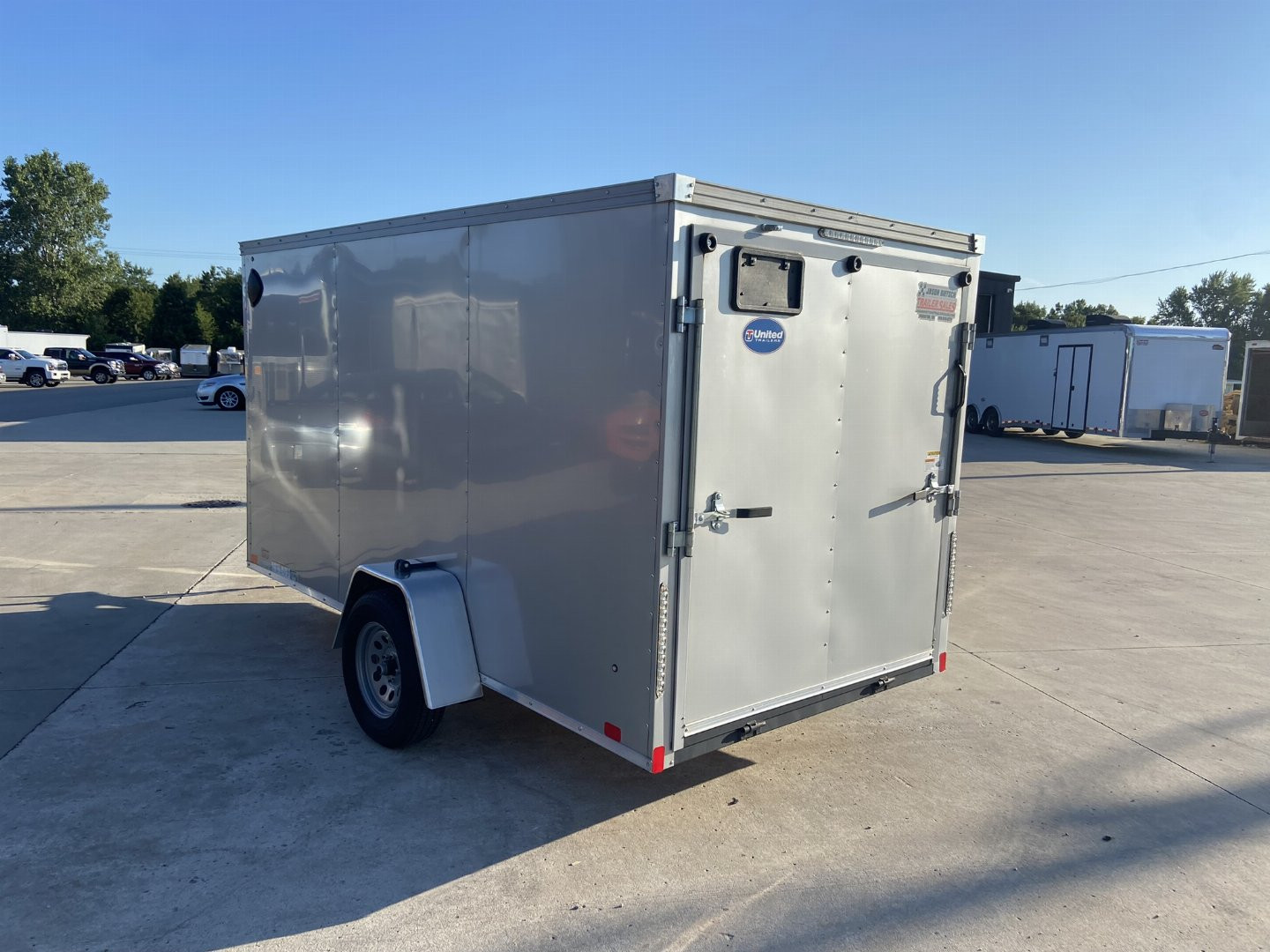 Used United XLV 6x12 Enclosed Cargo Trailer