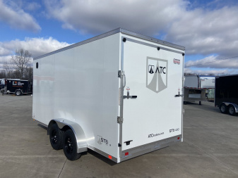 New ATC STō 400 7x16 Aluminum V-Nose Enclosed Cargo Trialer