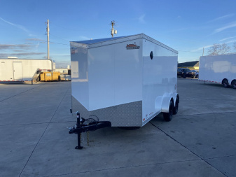 New United UJ-S 7x14 V-Nose Enclosed Cargo Trailer