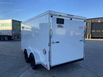 New United UJ-S 7x14 V-Nose Enclosed Cargo Trailer