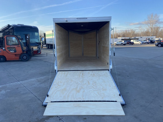 New United UJ-S 7x14 V-Nose Enclosed Cargo Trailer