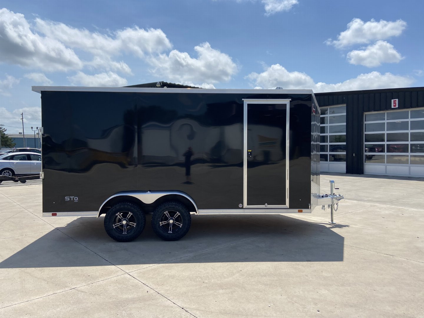 New ATC STO 7.5x16 Aluminum Enclosed Cargo Trailer
