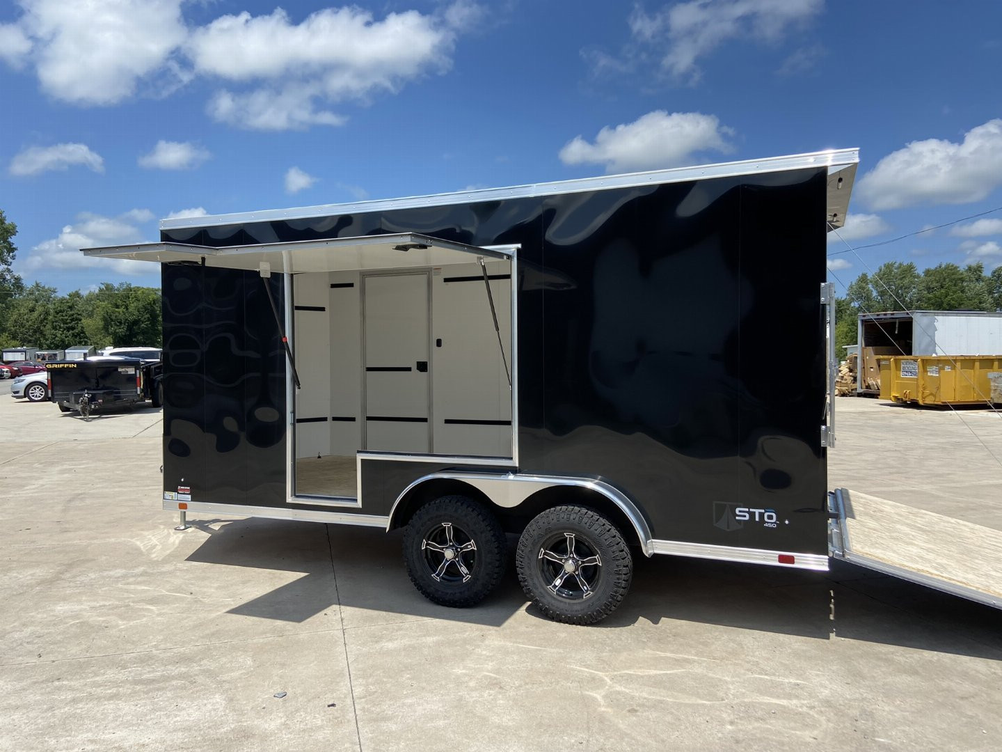 New ATC STO 7.5x16 Aluminum Enclosed Cargo Trailer