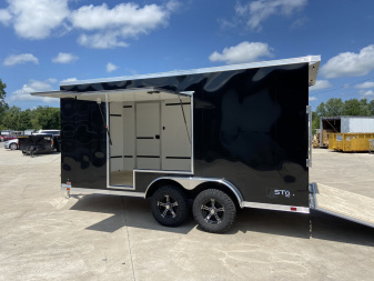 New ATC STO 7.5x16 Aluminum Enclosed Cargo Trailer