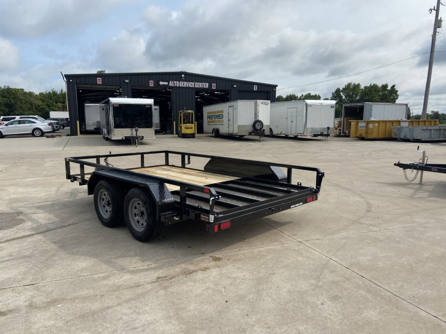 New Sure-Trac 7x12 Tube Top Utility Trailer
