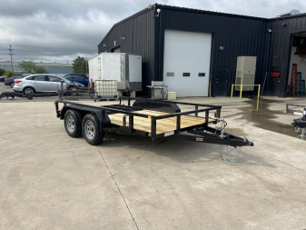 New Sure-Trac 7x12 Tube Top Utility Trailer