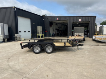 New Sure-Trac 7x12 Tube Top Utility Trailer