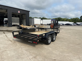 New Sure-Trac 7x12 Tube Top Utility Trailer