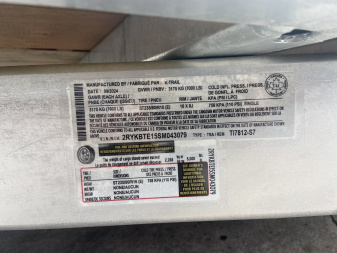 New K-Trail 78"x12' Galvanized Tilt Trailer