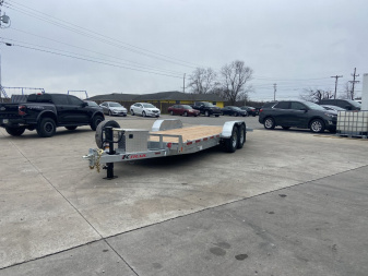 New K-Trail 80"x20' Galvanized Tilt Trailer